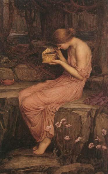 John William Waterhouse Psyche Opening the Golden Box Germany oil painting art